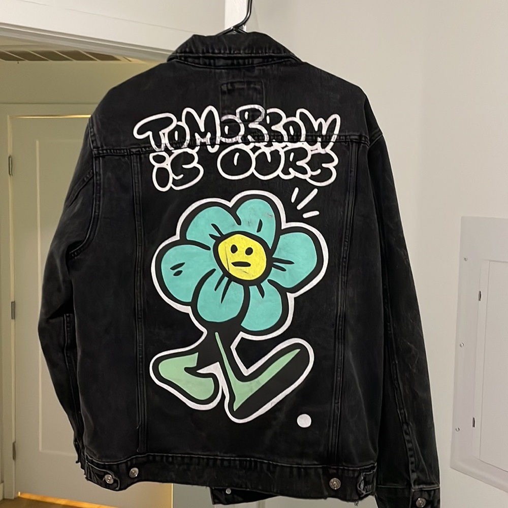 Black Zara Jeans jacket